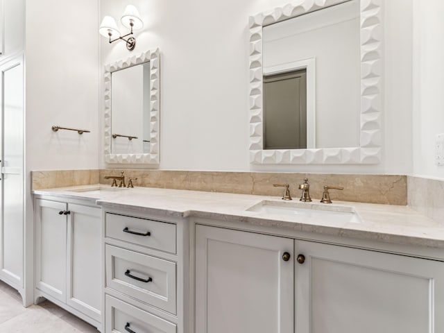 335 Churchill Oaks Dr, Santa Rosa Beach, FL 32459 - full bathroom featuring a sink and double vanity
