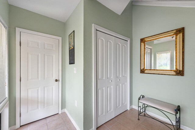 8520 Gulf Blvd # Ut-39, Navarre, FL 32566 - corridor with light tile patterned floors and baseboards