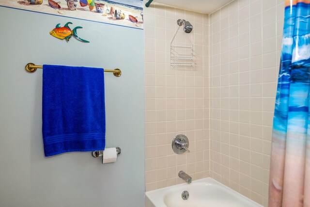 8520 Gulf Blvd # Ut-39, Navarre, FL 32566 - full bathroom with shower / bath combo with shower curtain