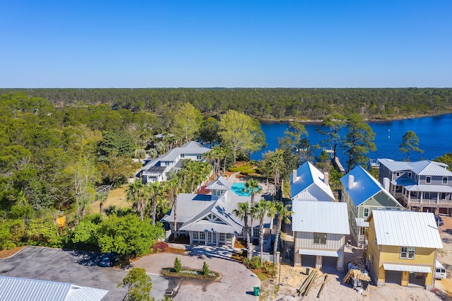 107 Grande Pointe Dr, Inlet Beach, FL 32461 - aerial view of a forest and a large body of water
