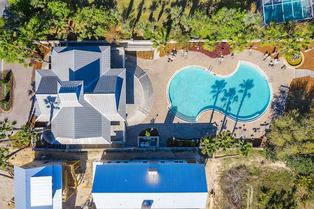 107 Grande Pointe Dr, Inlet Beach, FL 32461 - aerial view of a pool area