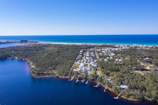 107 Grande Pointe Dr, Inlet Beach, FL 32461 - bird's eye view of a nearby body of water