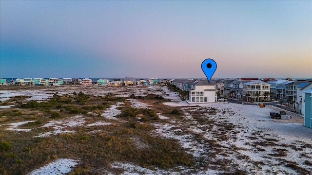 1454 Seaside Cir, Navarre, FL 32566 - aerial view at dusk featuring a residential view