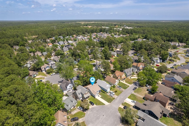 2527 Georgetown Ln, Fort Walton Beach, FL 32547 - aerial view with a residential view and a forest view