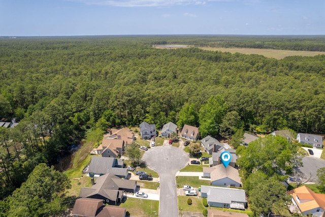 2527 Georgetown Ln, Fort Walton Beach, FL 32547 - aerial view with a residential view and a forest view