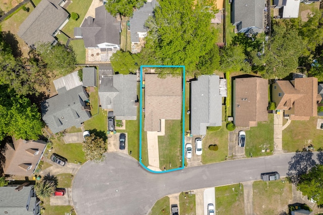 2527 Georgetown Ln, Fort Walton Beach, FL 32547 - birds eye view of property featuring a residential view