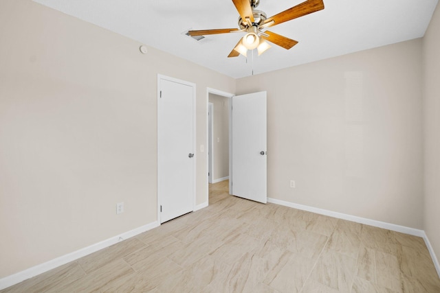 3335 Rolling Hills Cir, Bonifay, FL 32425 - unfurnished room featuring baseboards and a ceiling fan