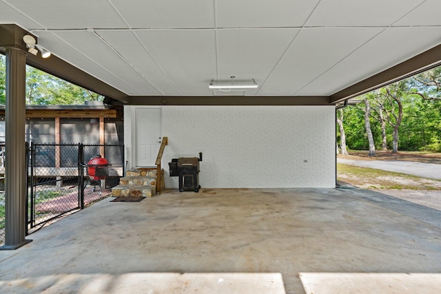 1259 Black Creek Blvd, Freeport, FL 32439 - view of patio with a carport and entry steps