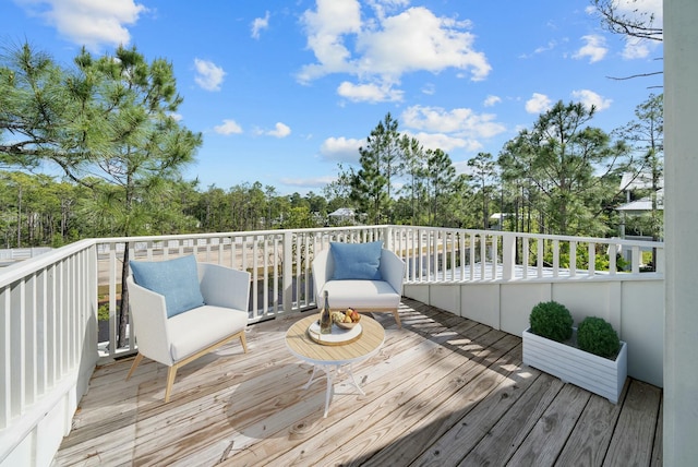 205 Mallard Ln, Santa Rosa Beach, FL 32459 - view of wooden terrace