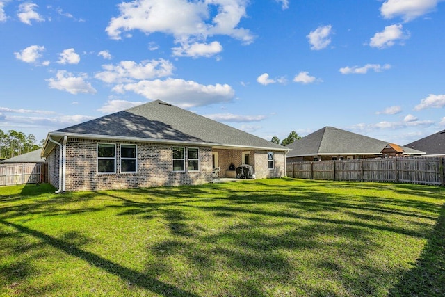 3291 Secret Isle Way, Navarre, FL 32566 - back of property with brick siding