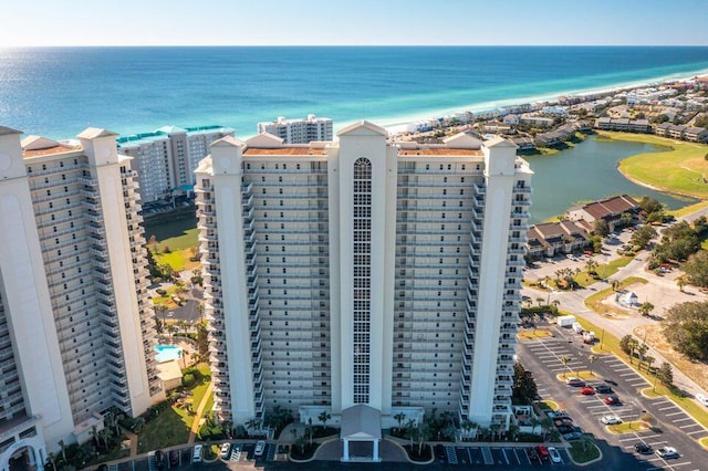 122 Seascape Dr Unit 701, Miramar Beach, FL 32550 - birds eye view of property with a water view