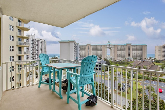 122 Seascape Dr Unit 701, Miramar Beach, FL 32550 - balcony featuring a view of city