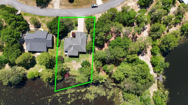 554 Magnolia Lake Dr, Defuniak Springs, FL 32433 - bird's eye view of a large body of water