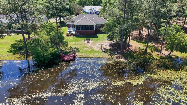 554 Magnolia Lake Dr, Defuniak Springs, FL 32433 - view of subject property with a large body of water