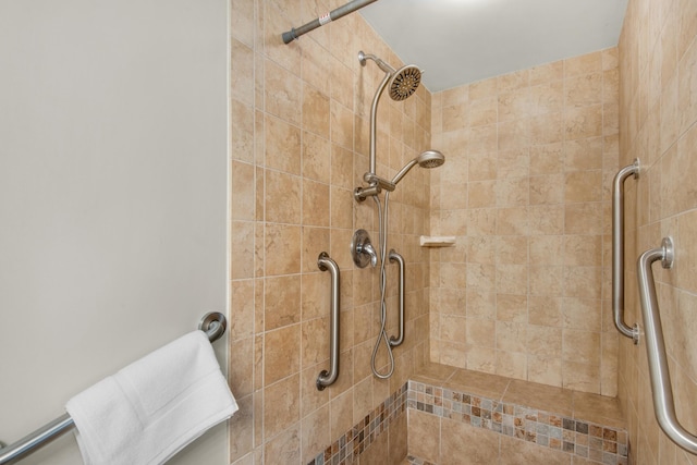 4203 Indian Bayou Trl Unit 1716, Destin, FL 32541 - bathroom featuring tiled shower