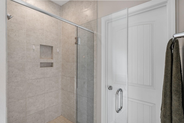 7045 Leisure St, Navarre, FL 32566 - full bathroom featuring a shower stall