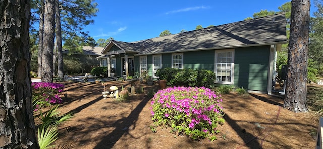 view of side of property