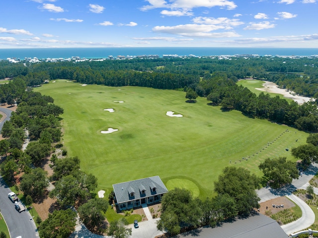 724 Windsong Dr, Inlet Beach, FL 32461 - drone / aerial view with a water view and view of golf course