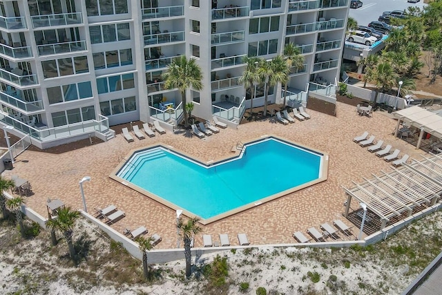 4214 Beachside Two Dr # 214, Miramar Beach, FL 32550 - community pool with a patio