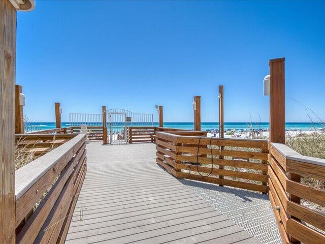 4214 Beachside Two Dr # 214, Miramar Beach, FL 32550 - view of community featuring view of water and beach