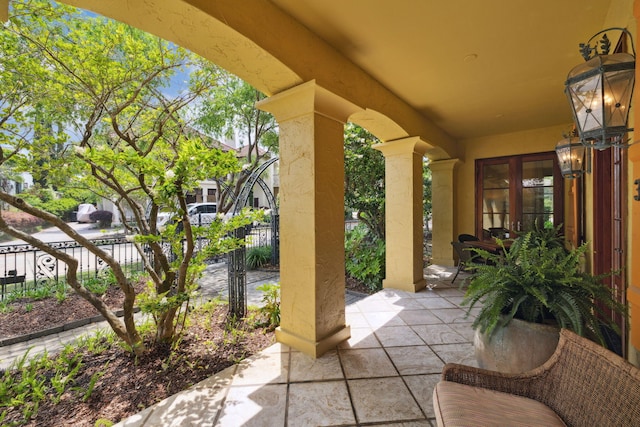 30 Place De La Fontaine, Miramar Beach, FL 32550 - view of patio / terrace with fence