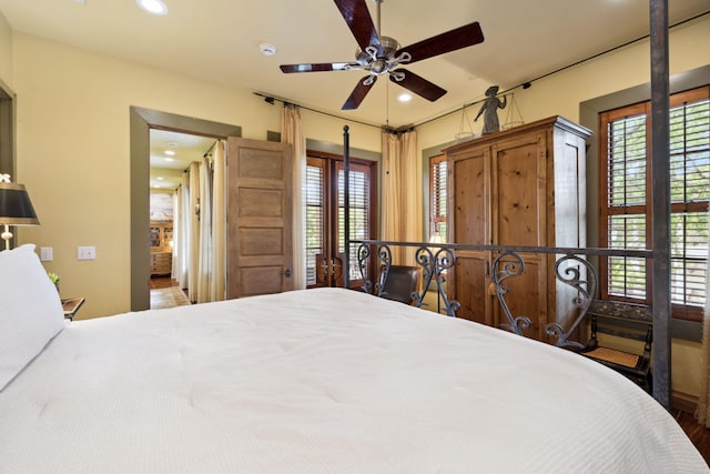 30 Place De La Fontaine, Miramar Beach, FL 32550 - bedroom featuring recessed lighting and multiple windows