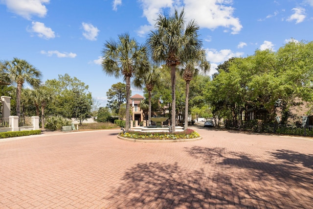 30 Place De La Fontaine, Miramar Beach, FL 32550 - view of community featuring curved driveway and fence