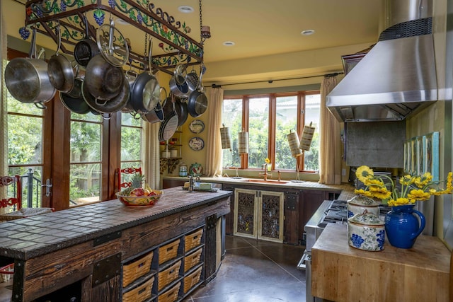 30 Place De La Fontaine, Miramar Beach, FL 32550 - kitchen featuring range hood and a sink