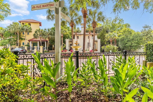 30 Place De La Fontaine, Miramar Beach, FL 32550 - exterior space featuring fence and a gazebo
