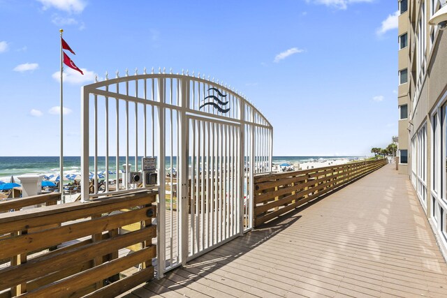 16819 Front Beach Rd Unit 1110, Panama City Beach, FL 32413 - surrounding community with a beach view and a water view