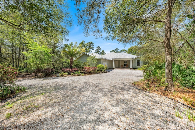 135 Bayou Point Dr, Santa Rosa Beach, FL 32459 - single story home with driveway