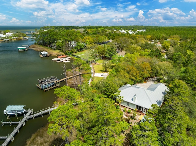 135 Bayou Point Dr, Santa Rosa Beach, FL 32459 - aerial view featuring a water view