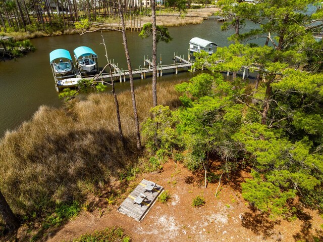 135 Bayou Point Dr, Santa Rosa Beach, FL 32459 - dock area with a water view