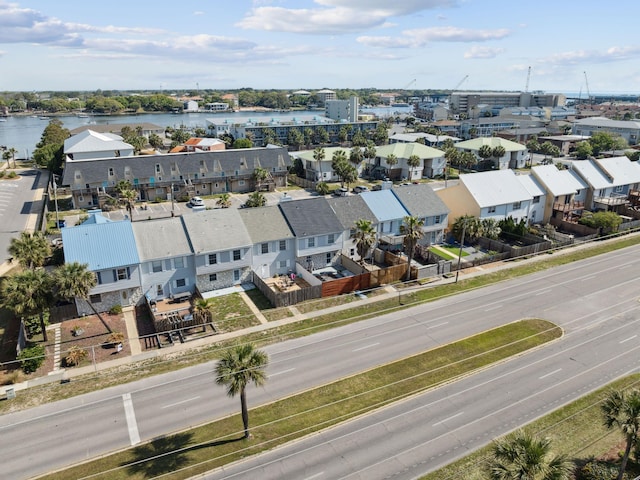 356 Billfish Ave Unit 4, Fort Walton Beach, FL 32548 - bird's eye view featuring a water view