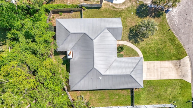 drone / aerial view