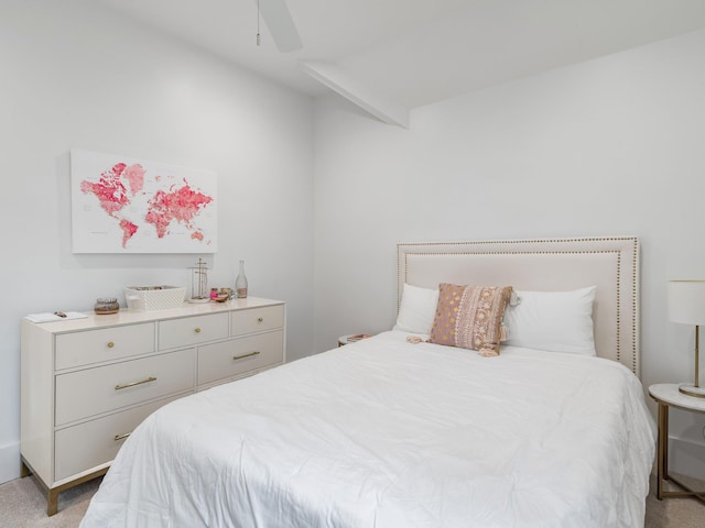 105 Greenbriar Ln, Santa Rosa Beach, FL 32459 - bedroom with a ceiling fan and light colored carpet