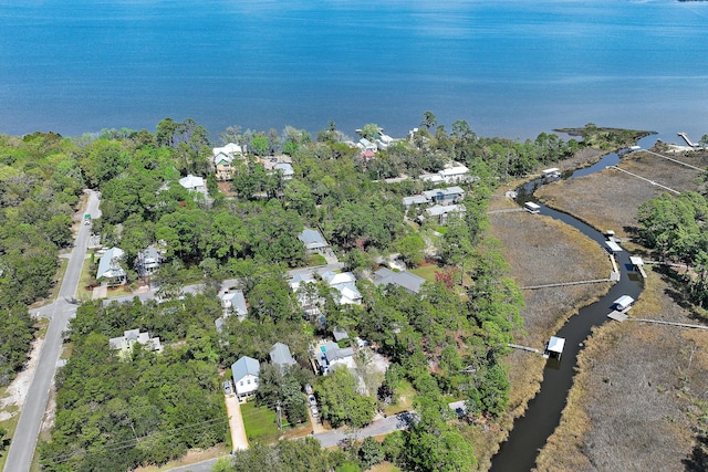 105 Greenbriar Ln, Santa Rosa Beach, FL 32459 - aerial view with a residential view and a water view