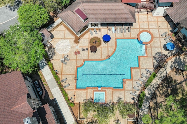 bird's eye view