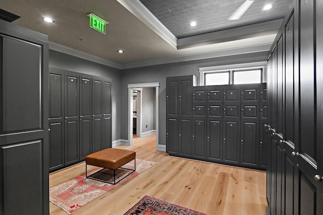 interior space featuring visible vents