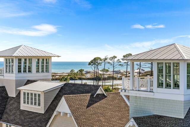 property view of water