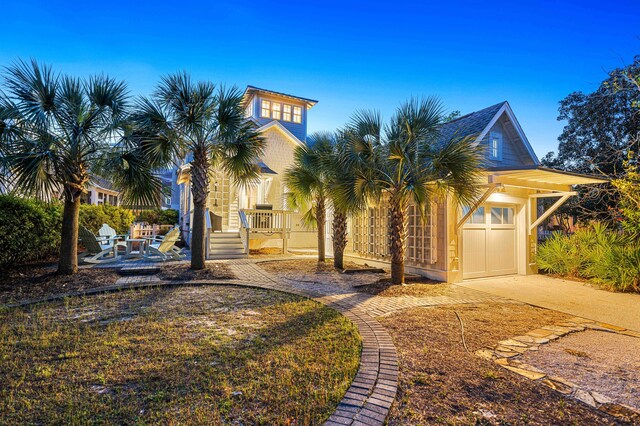 265 Salt Box Ln, Watersound, FL 32461 - view of front of house with a garage and concrete driveway