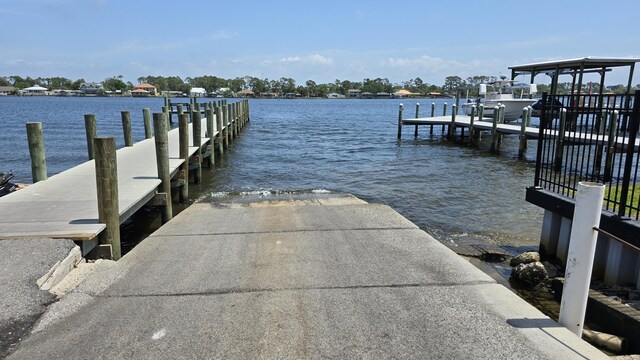 4003 Tarpon St, Panama City Beach, FL 32408 - view of dock with a water view