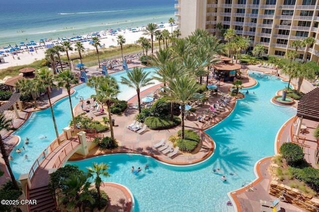 view of community pool