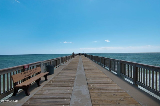 9900 S Thomas Dr Unit 1410, Panama City Beach, FL 32408 - view of dock with a water view