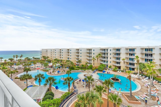 1110 Santa Rosa Blvd Unit A616, Fort Walton Beach, FL 32548 - community pool featuring a water view