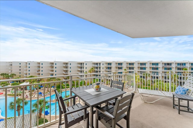 1110 Santa Rosa Blvd Unit A616, Fort Walton Beach, FL 32548 - balcony featuring outdoor dining space