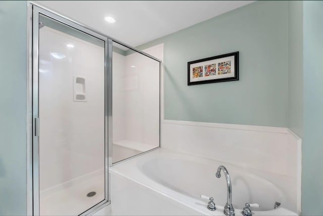 1110 Santa Rosa Blvd Unit A616, Fort Walton Beach, FL 32548 - bathroom featuring a bath and a shower stall