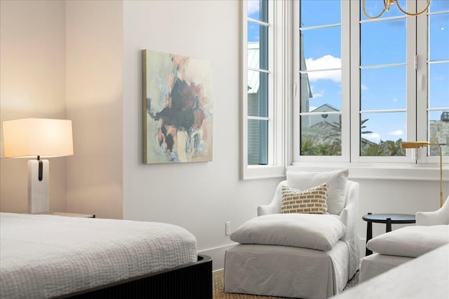 160 Heritage Dunes Ln S, Santa Rosa Beach, FL 32459 - bedroom with a notable chandelier