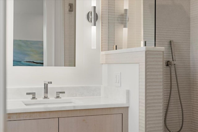 160 Heritage Dunes Ln S, Santa Rosa Beach, FL 32459 - bathroom with vanity and tiled shower