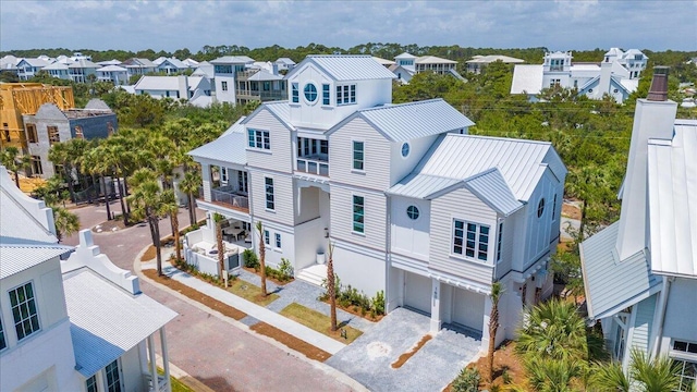 160 Heritage Dunes Ln S, Santa Rosa Beach, FL 32459 - drone / aerial view featuring a residential view